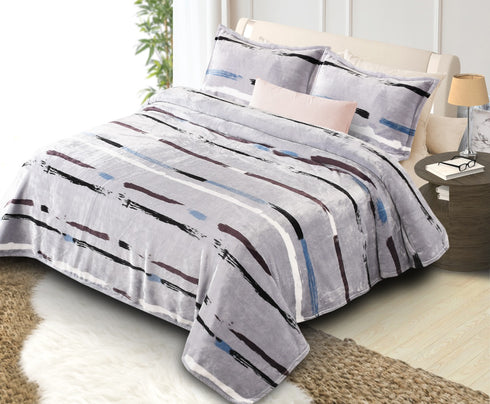 Poland Warm Bedsheet for Winter with Pillow Covers by Florida